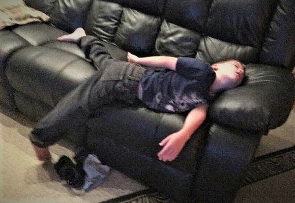 Tuckered out